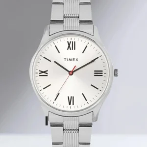 Nautilus Date Working Square Blue Dial Silver Quartz Mechanism Watch For Boys Analog Watch - For Men